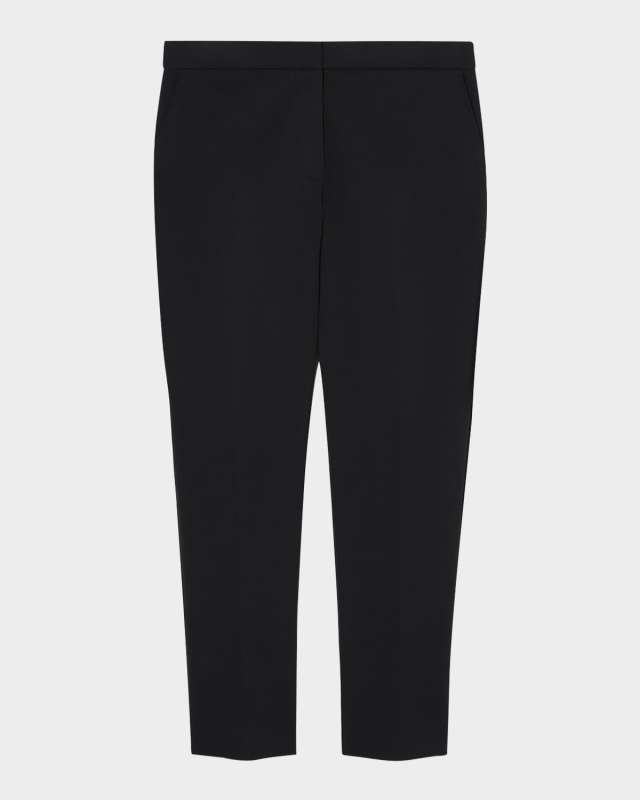 Plus Size Nada Cropped Stretch Jersey Trousers